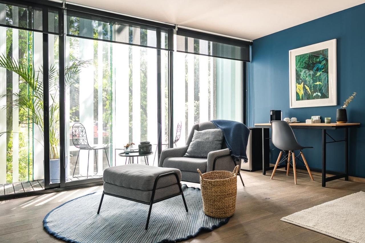Luxurious Apt With Balcony In Polanco メキシコシティ エクステリア 写真
